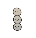 灰色暇人間（個別スタンプ：8）