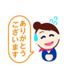 ビズスタンプ1 -接客挨拶-（個別スタンプ：12）
