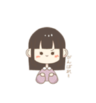 ねぐせくんと女の子のすたんぷ（個別スタンプ：1）