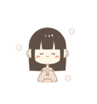 ねぐせくんと女の子のすたんぷ（個別スタンプ：2）