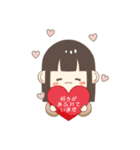 ねぐせくんと女の子のすたんぷ（個別スタンプ：9）