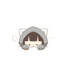 ねぐせくんと女の子のすたんぷ（個別スタンプ：19）