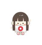 ねぐせくんと女の子のすたんぷ（個別スタンプ：25）