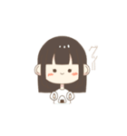 ねぐせくんと女の子のすたんぷ（個別スタンプ：28）