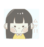 ねぐせくんと女の子のすたんぷ（個別スタンプ：33）