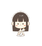 ねぐせくんと女の子のすたんぷ（個別スタンプ：35）