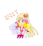 頑張る巫女お姉さん    14（個別スタンプ：4）