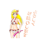 頑張る巫女お姉さん    14（個別スタンプ：14）