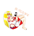 頑張る巫女お姉さん    14（個別スタンプ：27）