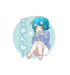 君と天使と軟体動物。【1】（個別スタンプ：4）