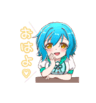 君と天使と軟体動物。【1】（個別スタンプ：7）