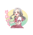 君と天使と軟体動物。【1】（個別スタンプ：10）