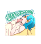 君と天使と軟体動物。【1】（個別スタンプ：15）