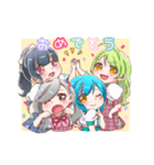 君と天使と軟体動物。【1】（個別スタンプ：23）