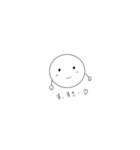 丸みざわふわ美（個別スタンプ：10）