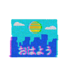 vaporwave girl sticker（個別スタンプ：15）