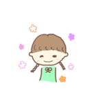 三つ編みりっちゃん（個別スタンプ：2）
