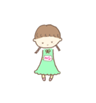 三つ編みりっちゃん（個別スタンプ：21）