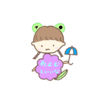 三つ編みりっちゃん（個別スタンプ：34）