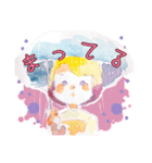 水彩ガールズ 日常（個別スタンプ：15）