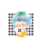 水彩ガールズ 日常（個別スタンプ：18）