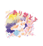 水彩ガールズ 日常（個別スタンプ：24）