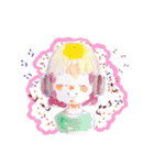 水彩ガールズ 日常（個別スタンプ：37）