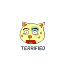ABC気持ちねこさん English Only（個別スタンプ：20）