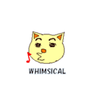 ABC気持ちねこさん English Only（個別スタンプ：23）