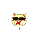 ABC気持ちねこさん English Only（個別スタンプ：24）