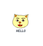ABC気持ちねこさん English Only（個別スタンプ：27）
