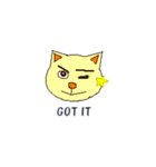 ABC気持ちねこさん English Only（個別スタンプ：29）