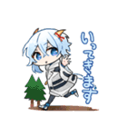 双子のヤギ[日常]（個別スタンプ：9）