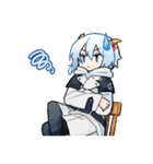 双子のヤギ[日常]（個別スタンプ：20）