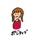 元気が出る女の子のスタンプ（個別スタンプ：18）