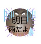 No.2べーやんの坊主頭で会話した。（個別スタンプ：34）