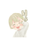 ふわふわたあめ（個別スタンプ：1）