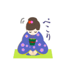 なごみ(^^)kimonoスタンプ（個別スタンプ：24）