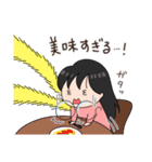 食べるの大好きはつみスタンプ（個別スタンプ：19）