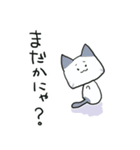 ゆるい会話で使いやすいねこスタンプ01（個別スタンプ：14）