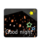 月夜のGood night（個別スタンプ：6）