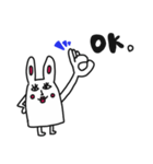 うさぎもどきのうさぎまる（個別スタンプ：2）