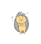 ハリネズミのくりぼう（個別スタンプ：4）
