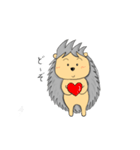 ハリネズミのくりぼう（個別スタンプ：5）