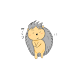 ハリネズミのくりぼう（個別スタンプ：6）