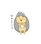ハリネズミのくりぼう（個別スタンプ：10）