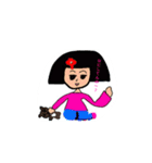 絢明日貴のにちじょ〜（個別スタンプ：13）