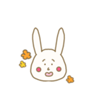 百面相なウサギです。（個別スタンプ：3）