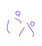 4歳が書いた文字（個別スタンプ：6）