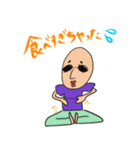 坊主金ちゃんのライフスタイル（個別スタンプ：1）